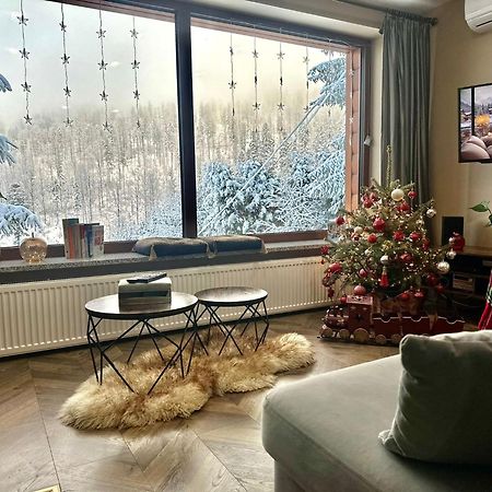 Apartament Widokowy Z Jacuzzi I Sauna Na Wylacznosc - Sikorowka - Dobre Miejsce فيسلا المظهر الخارجي الصورة