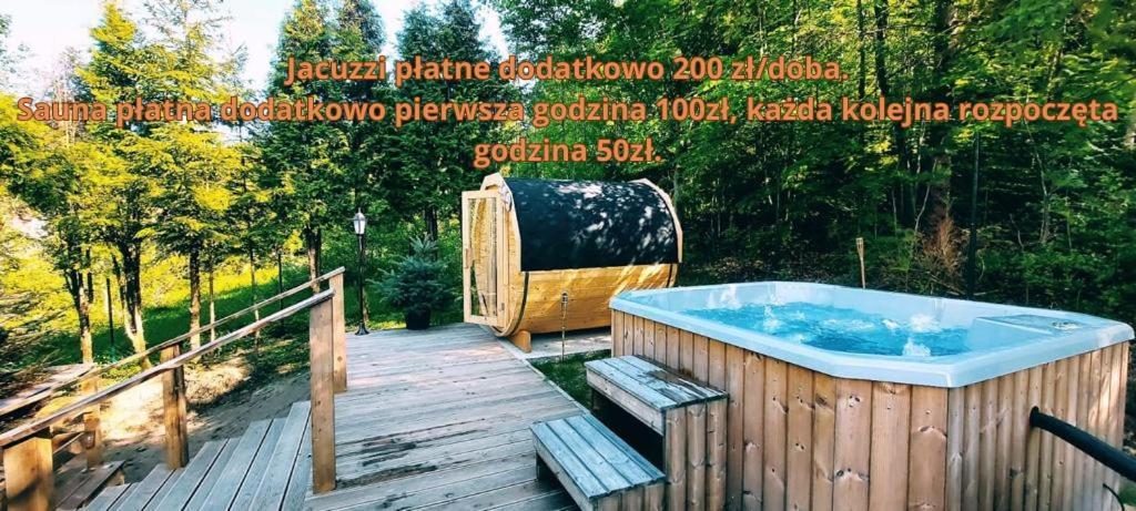 Apartament Widokowy Z Jacuzzi I Sauna Na Wylacznosc - Sikorowka - Dobre Miejsce فيسلا المظهر الخارجي الصورة