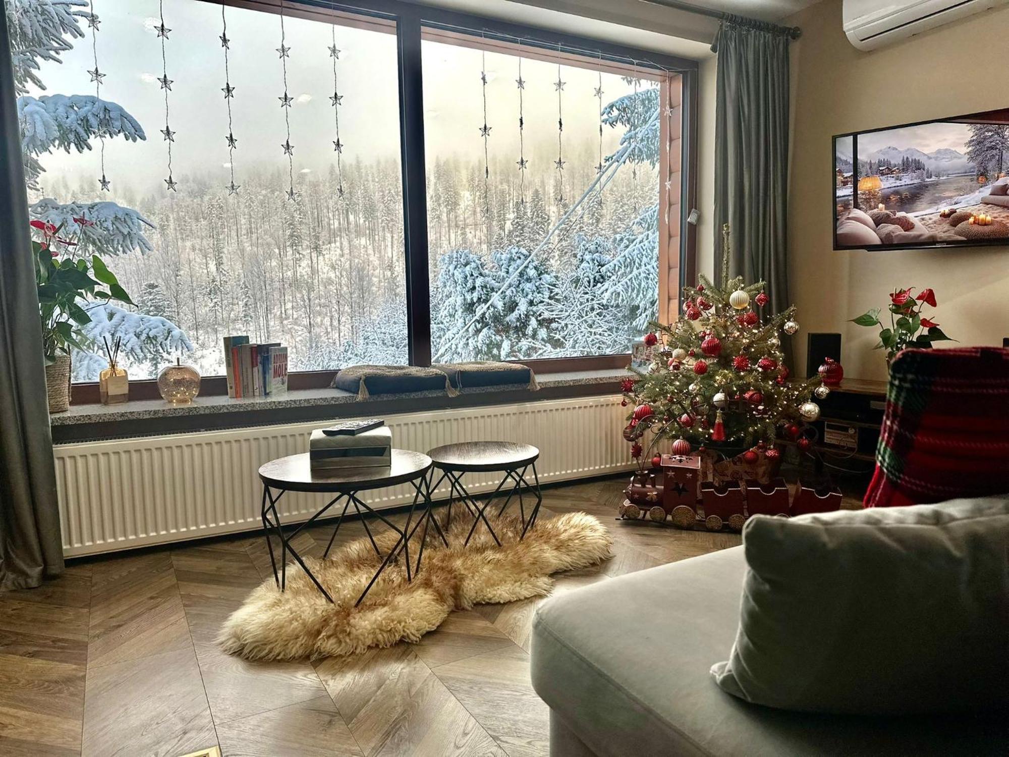 Apartament Widokowy Z Jacuzzi I Sauna Na Wylacznosc - Sikorowka - Dobre Miejsce فيسلا المظهر الخارجي الصورة